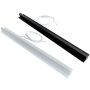 LED-ARMATUR ECOFOSS PURELED INFÄLLD SVART 4000K 17W 60CM 