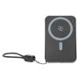 POWERBANK NEDIS MAGNETIC USB-C 25W 10 000MAH SVART