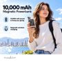 POWERBANK NEDIS MAGNETIC USB-C 25W 10 000MAH SVART