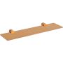 HYLLA BEMETA GLACERA METALL 45CM KOPPAR