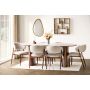 SPEGEL HOUSE NORDIC LUXON NATUR 50CM