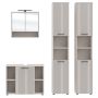 BADRUMSMÖBEL RESPEKTA LINA 4-DELAR LED KASHMIR 80CM