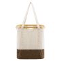 TVÄTTKORG HOUSE NORDIC NOTO OFF WHITE/BROWN 40X45CM