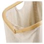 TVÄTTKORG HOUSE NORDIC NOTO OFF WHITE/BROWN 40X45CM