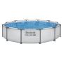 POOL BESTWAY STEEL PROMAX RUND Ø366X76CM VIT