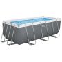 POOL BESTWAY STEEL PRO MAX  412X201X122CM GRÅ