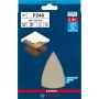 SLIPPAPPER BOSCH DELTA NET 100X150MM K240 10-PACK