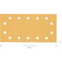 SLIPPAPPER 115X230MM 14H K120 10-PACK