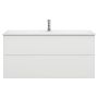 TVÄTTSTÄLLSSKÅP SVEDBERGS STILLA 2 LÅDOR PLAN VIT 120X45CM