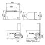  TOALETT PRESSALIT SMART INKL SITS