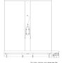 DUSCHKABIN ARROW 6301 ELEGANT VIT 90X90CM
