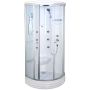 DUSCHKABIN ARROW 6005 KLART GLAS VIT 90X90CM