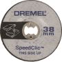 SLIPSKIVA DREMEL SPEEDCLIC 38MM 2ST/FRP