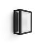 VÄGGLAMPA PHILIPS HUE IMPRESS IP65 24X19CM SVART