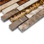 MOSAIK MIX BROWN GLASS PRIS PER ARK