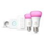 LJUSKÄLLA PHILIPS HUE A60 WCA E27 9W 2-PACK  