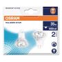 LJUSKÄLLA OSRAM STAR DECOSTAR 430LM 35W 2-PACK