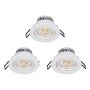 DOWNLIGHT MARKSLÖJD LED BALDER VIT 3-PACK