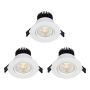DOWNLIGHT MARKSLÖJD BRAGE LED VIT 3-PACK