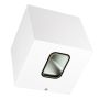 VÄGGLAMPA HIDEALITE CUBE II VIT 3000K IP65 7,2W