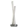 BORDSLAMPA SEARCHLIGHT CLOVER LED CLEAR CRYSTAL