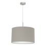 TAKLAMPA EGLO PASTERI Ø38CM TAUPE/VIT
