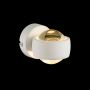 VÄGGLAMPA GLOBO RANDI 7,5CM VIT 