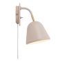 VÄGGLAMPA NORDLUX FLEUR BEIGE 