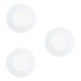 DOWNLIGHT EGLO EMMA LED Ø85MM 3-PACK