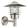 VÄGGLAMPA ECOLITE ORION L UP BS 27,6CM BORSTAD STÅL