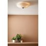PLAFOND MARKSLÖJD ROSE 43CM VIT/SVART