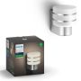 VÄGGLAMPA PHILIPS HUE TUAR INOX ROSTFRITT STÅL
