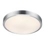 TAKLAMPA/PLAFOND MARKSLÖJD MOON VIT/ALUMINIUM LED IP44