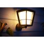 VÄGGLAMPA PHILIPS HUE ECONIC SVART UTOMHUS