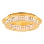 LED-PLAFOND EGLO PRINCIPE GULD/KRISTALL Ø50CM
