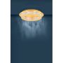 LED-PLAFOND EGLO PRINCIPE GULD/KRISTALL Ø50CM