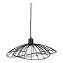 TAKLAMPA GLOBEN LIGHTING PENDEL RAY 45 SVART