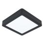 LED-PLAFOND EGLO FUEVA 16X16CM SVART 
