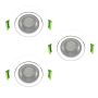 DOWNLIGHT LUMINANS LOVE VIT 3-PACK 