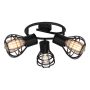 TAKSPOTLIGHT GLOBO CLASTRA 3 SVART 