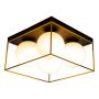 TAKLAMPA ANETA LIGHTING ASTRO 36CM SVART/GULD