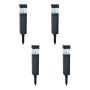 SOLCELLSLAMPA PIAZZA 4-PACK