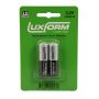 SOLCELLSBATTERIER LUXFORM NIMH AA 2-PACK