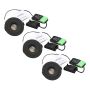 DOWNLIGHT LUMINANS CHESTER 3X7W SVART 3-PACK