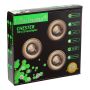 DOWNLIGHT LUMINANS CHESTER 3X7W MÄSSING 3-PACK
