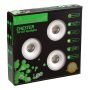 DOWNLIGHT LUMINANS CHESTER 3X7W VIT 3-PACK