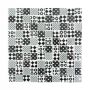 MOSAIK WELSCHEIT SQUARE CRYSTAL OPTIC SVART 32X32CM PRIS PER ARK