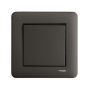 STRÖMBRYTARE SCHNEIDER ELECTRIC WDE008422 EXXACT TRAPP ANTRACIT