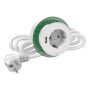BORDSENHET SCHNEIDER ELECTRIC MINI 6CM USB-A VIT