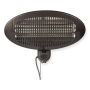 TERRASSVÄRMARE NEDIS PATIO 2000W SVART